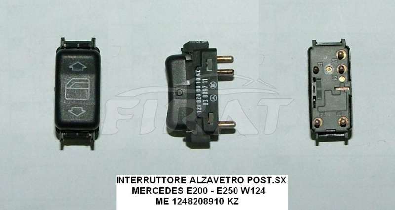 INTERRUTTORE ALZAVETRO MERCEDES W124 POST.SX